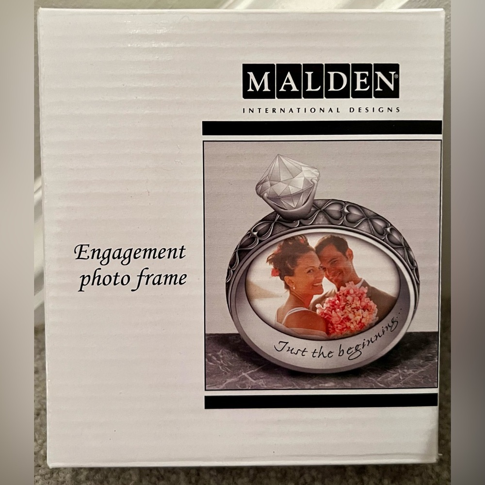 Malden International Designs Just the beginning… Engagement Ring Photo Frame